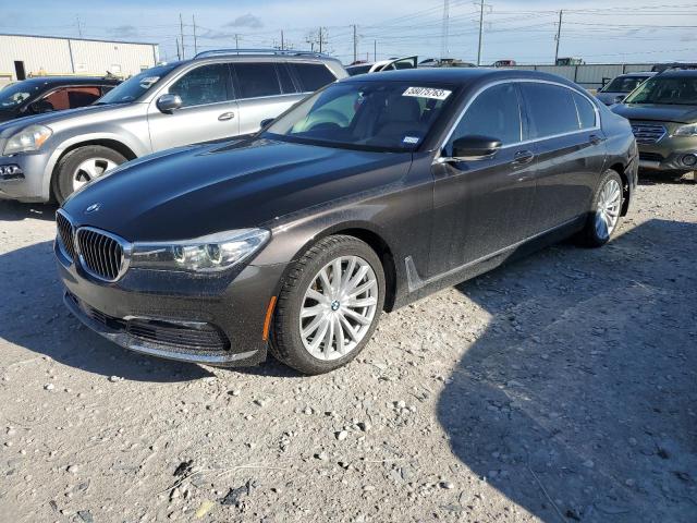 Снимка 1 от търг – 2016 BMW 740 I с VIN WBA7E2C50GG547299