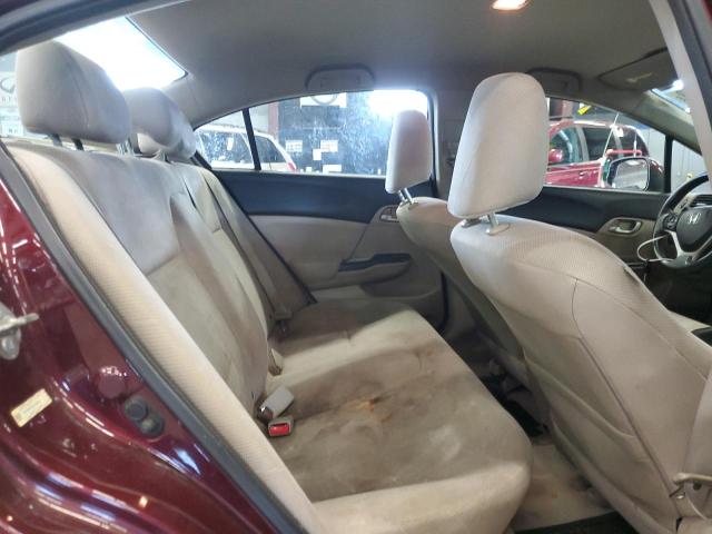 Photo 10 from auction – 2012 HONDA CIVIC LX with VIN 19XFB2F53CE389635