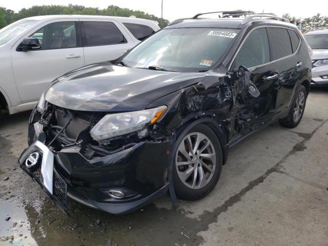 NISSAN ROGUE S 2015 with VIN 5N1AT2MV8FC843301 - Photo from auction