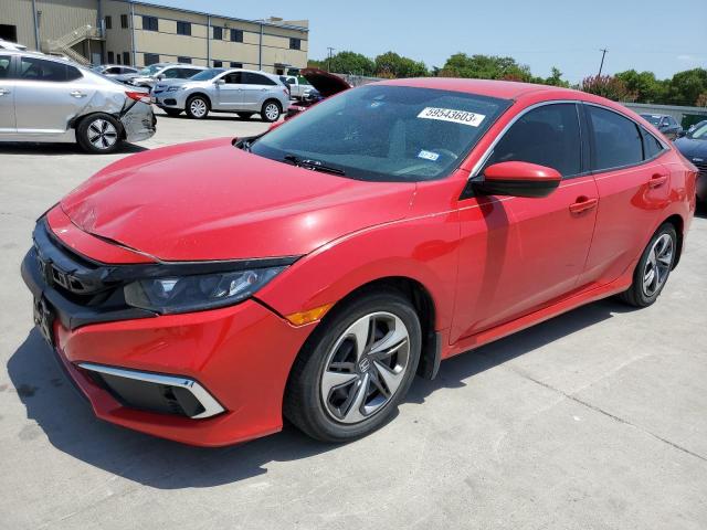 HONDA CIVIC LX 2019 with VIN 2HGFC2F65KH550657 - Photo from auction