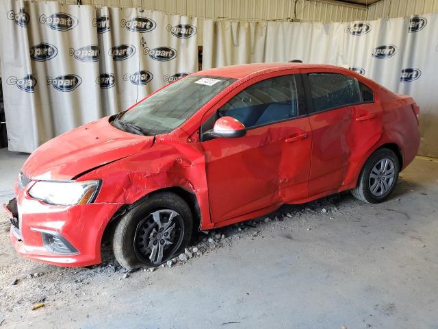 CHEVROLET SONIC LS 2017 with VIN 1G1JB5SH1H4165728 - Photo from auction