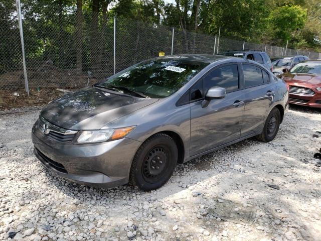 HONDA CIVIC LX 2012 with VIN 19XFB2F57CE355598 - Photo from auction