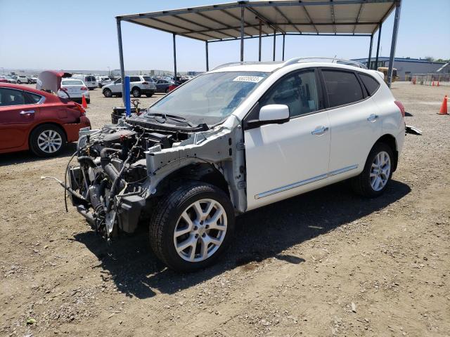 NISSAN ROGUE S 2013 with VIN JN8AS5MT7DW005994 - Photo from auction
