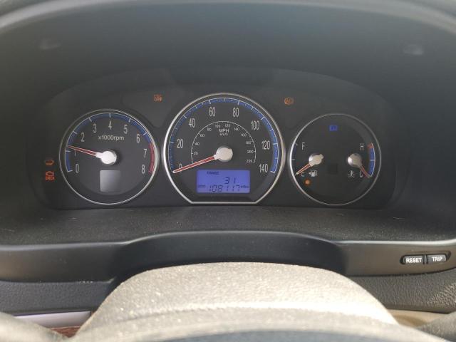 Photo 9 from auction – 2008 HYUNDAI SANTA FE G with VIN 5NMSG73D88H136206