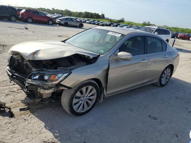 HONDA ACCORD EXL 2015 with VIN 1HGCR2F87FA210594 - Photo from auction