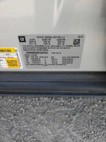 Photo 14 from auction – 2015 CHEVROLET TRAVERSE L with VIN 1GNKRGKD5FJ357627