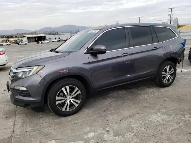 HONDA PILOT EXL 2016 with VIN 5FNYF5H5XGB023893 - Photo from auction