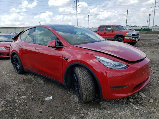 Photo 4 from auction – 2021 TESLA MODEL Y with VIN 5YJYGDEF5MF073987