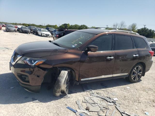NISSAN PATHFINDER 2019 with VIN 5N1DR2MN8KC587957 - Photo from auction