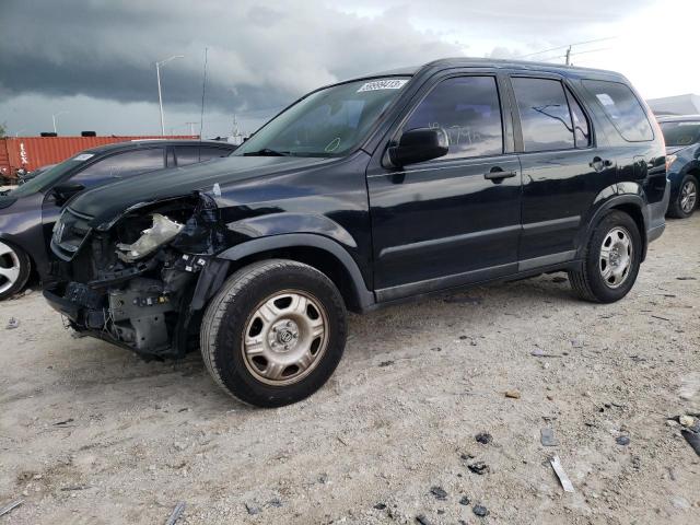HONDA CR-V LX 2005 with VIN SHSRD68595U309191 - Photo from auction