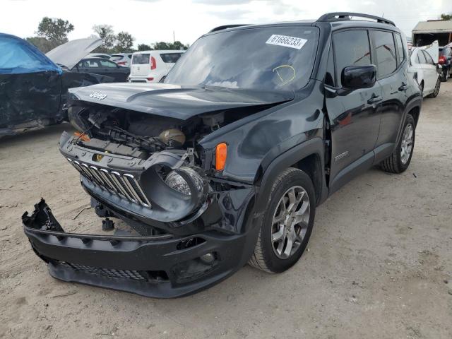 JEEP RENEGADE L 2017 with VIN ZACCJABB3HPE90874 - Photo from auction