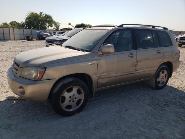 TOYOTA HIGHLANDER 2006 with VIN JTEEP21A760152138 - Photo from auction