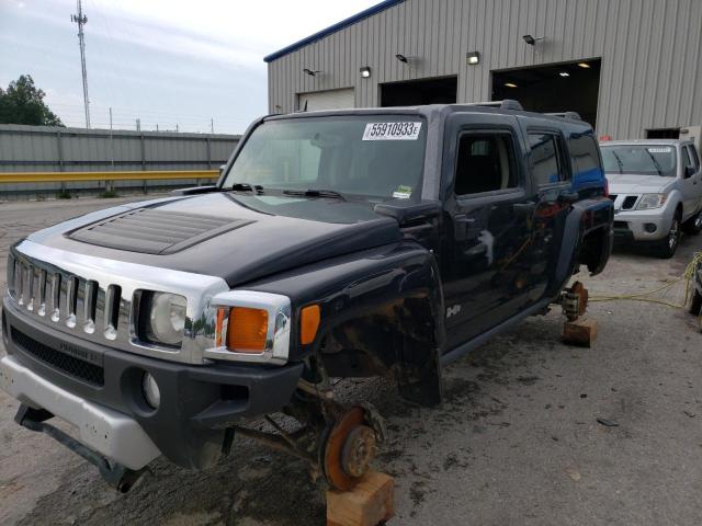 HUMMER H3 2009 with VIN 5GTEN13EX98150242 - Photo from auction