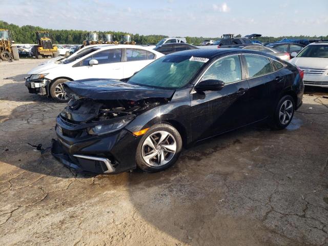 Photo 1 from auction – 2019 HONDA CIVIC LX with VIN 19XFC2F61KE043751