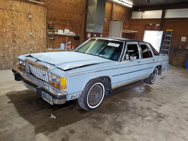 FORD LTD CROWN 1986 with VIN 2FABP43FXGX219643 - Photo from auction
