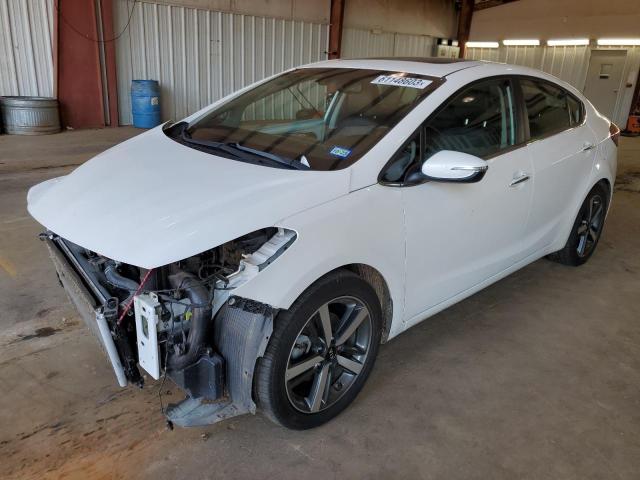 KIA FORTE EX 2018 with VIN 3KPFN4A86JE209811 - Photo from auction