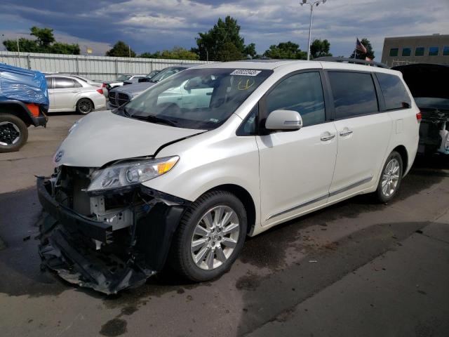 TOYOTA SIENNA XLE 2014 with VIN 5TDDK3DC1ES073738 - Photo from auction