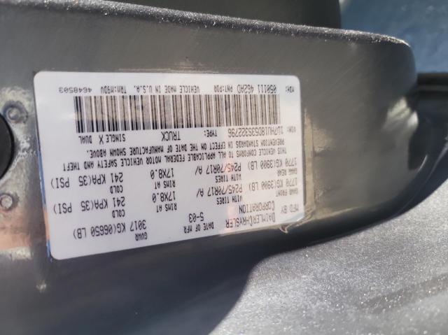 Photo 10 from auction – 2003 DODGE RAM 1500 S with VIN 1D7HU18D53S322796