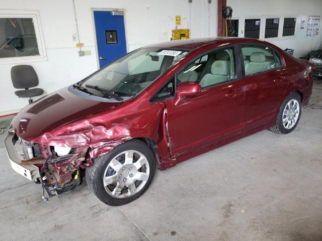 Photo 1 from auction – 2009 HONDA CIVIC LX with VIN 19XFA16599E002298