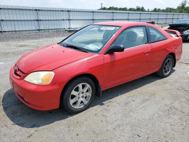 HONDA CIVIC LX 2002 with VIN 1HGEM21552L024166 - Photo from auction