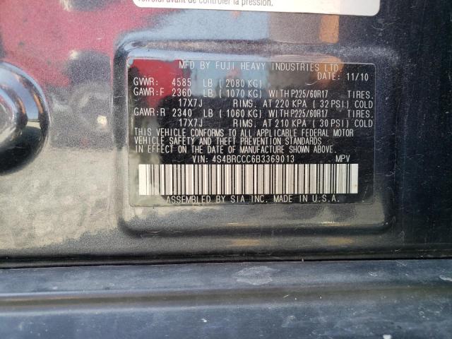Снимка 14 от търг – 2011 SUBARU OUTBACK 2. с VIN 4S4BRCCC6B3369013