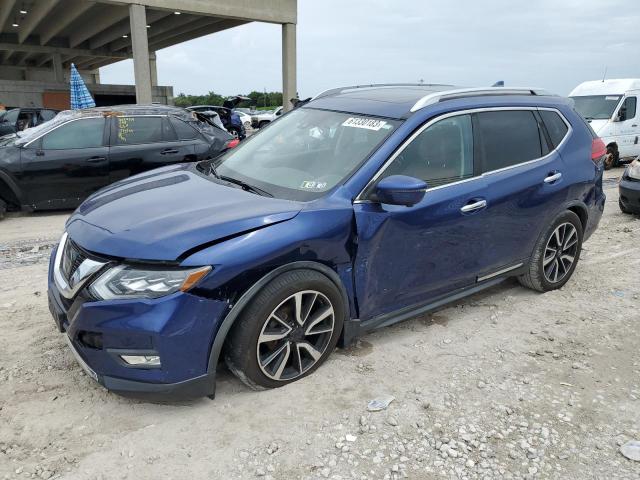 NISSAN ROGUE S 2017 with VIN JN8AT2MV1HW028058 - Photo from auction