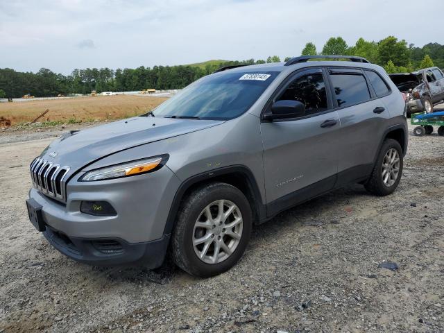 JEEP CHEROKEE S 2017 with VIN 1C4PJLABXHW554524 - Photo from auction