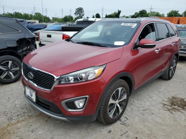 Photo 1 from auction – 2016 KIA SORENTO EX with VIN 5XYPH4A53GG122204