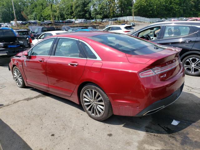 Photo 2 from auction – 2017 LINCOLN MKZ SELECT with VIN 3LN6L5D97HR619709