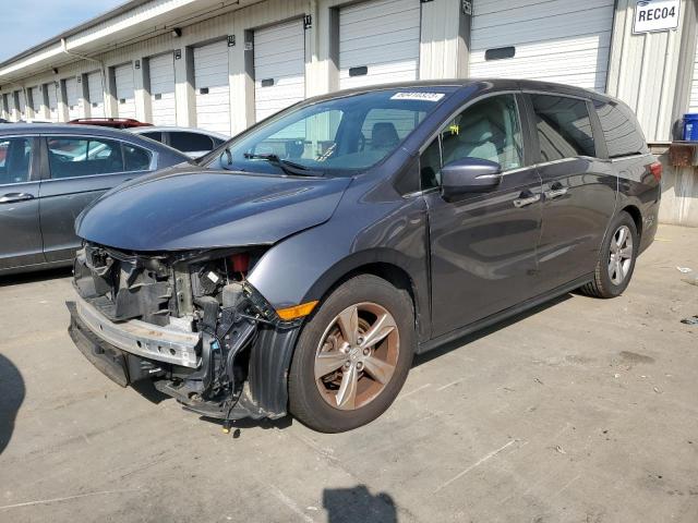 Photo 1 from auction – 2018 HONDA ODYSSEY EX with VIN 5FNRL6H50JB073924