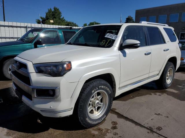 TOYOTA 4RUNNER SR 2014 with VIN JTEBU5JR6E5200099 - Photo from auction