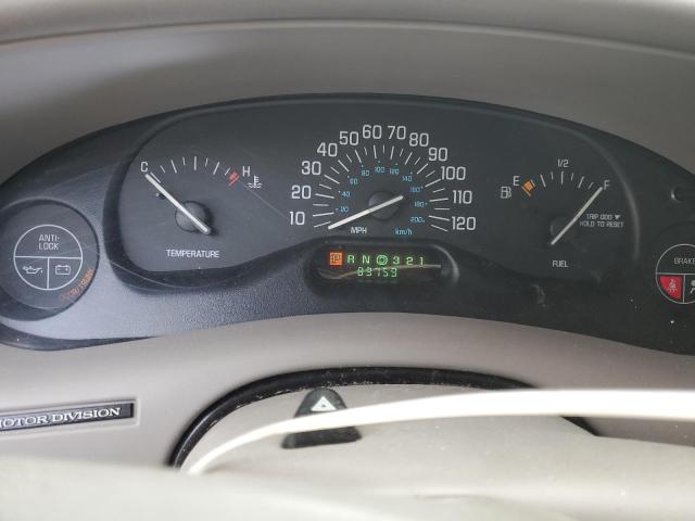 Photo 9 from auction – 2000 BUICK CENTURY CU with VIN 2G4WS52J5Y1269016