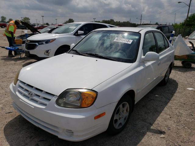 Photo 1 from auction – 2005 HYUNDAI ACCENT with VIN KMHCG45CX5U595227