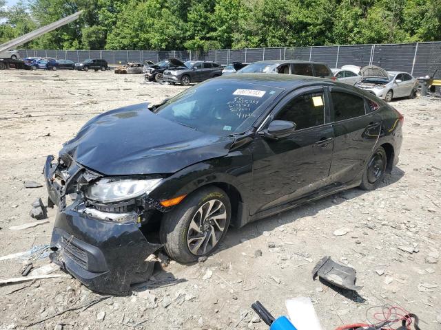 HONDA CIVIC EX 2018 with VIN 2HGFC2F71JH507621 - Photo from auction