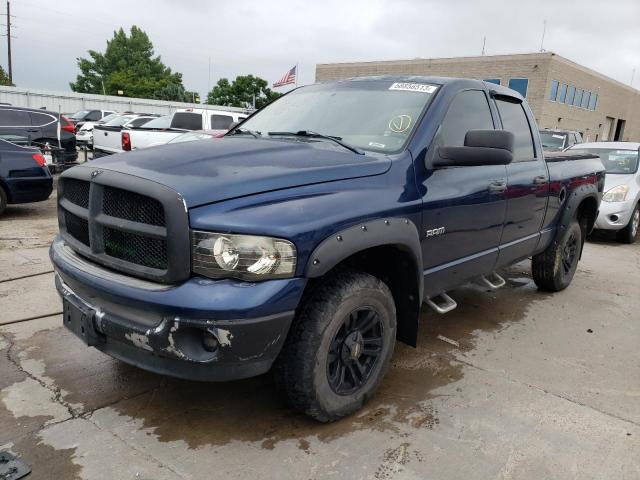 DODGE RAM 1500 S 2005 with VIN 1D7HU18D85J601541 - Photo from auction