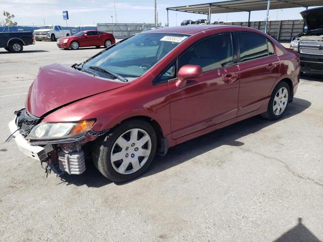 HONDA CIVIC LX 2011 with VIN 2HGFA1F58BH542835 - Photo from auction