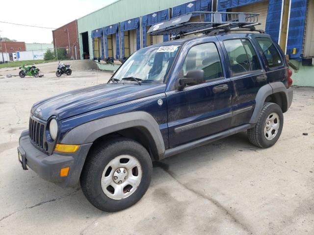 Photo 1 from auction – 2007 JEEP LIBERTY with VIN 1J4GL48K17W612812