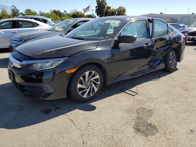 HONDA CIVIC EX 2016 with VIN 2HGFC2F70GH510485 - Photo from auction