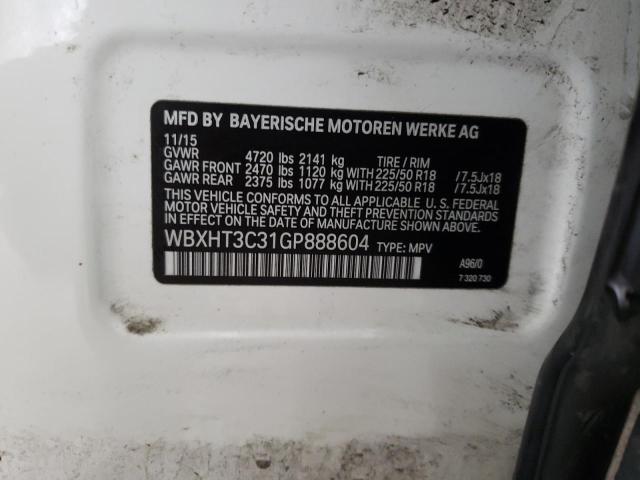 Photo 14 from auction – 2016 BMW X1 XDRIVE2 with VIN WBXHT3C31GP888604