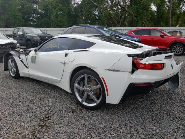 Photo 2 from auction – 2014 CHEVROLET CORVETTE S with VIN 1G1YD2D76E5127963