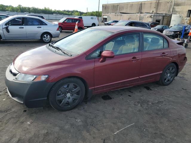 HONDA CIVIC LX 2010 with VIN 2HGFA1F55AH525733 - Photo from auction