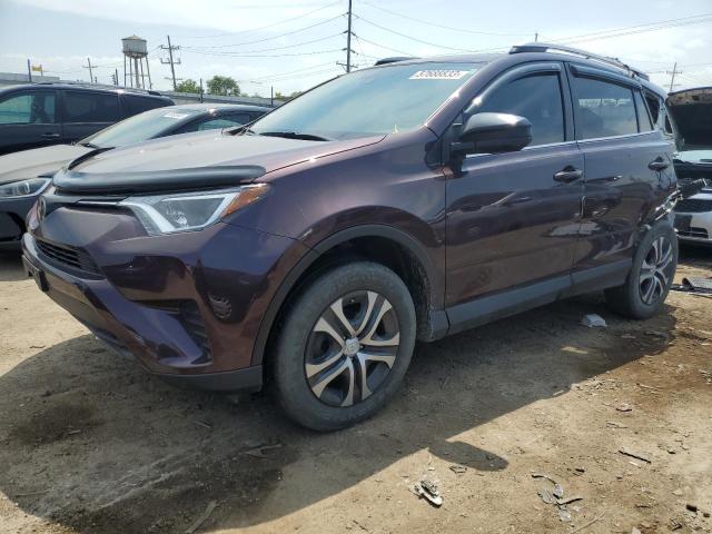 TOYOTA RAV4 LE 2018 with VIN 2T3BFREV9JW745861 - Photo from auction