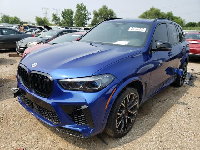 Photo 1 from auction – 2022 BMW X5 M with VIN 5YMJU0C07N9M17162