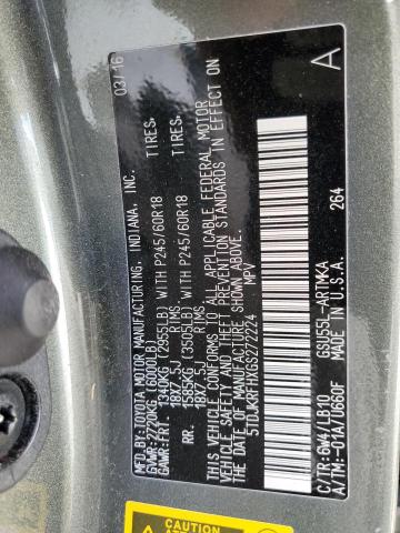 Photo 14 from auction – 2016 TOYOTA HIGHLANDER with VIN 5TDJKRFHXGS272224