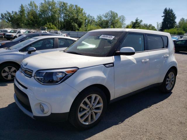 KIA SOUL + 2019 with VIN KNDJP3A53K7694172 - Photo from auction