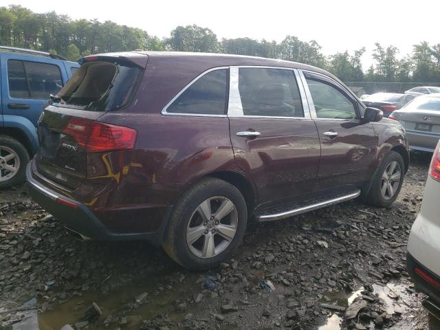 Photo 3 from auction – 2011 ACURA MDX TECHNO with VIN 2HNYD2H40BH534344
