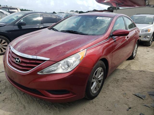 HYUNDAI SONATA GLS 2012 with VIN 5NPEB4AC9CH395240 - Photo from auction