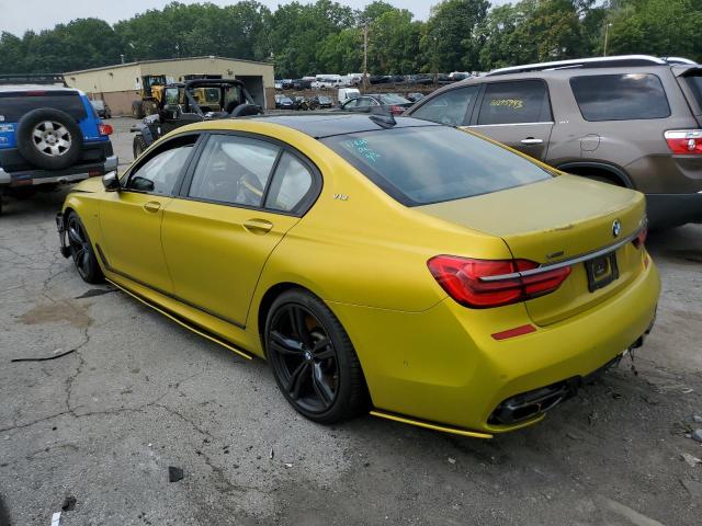 Photo 2 from auction – 2018 BMW M760 XI with VIN WBA7H6C52JG614667