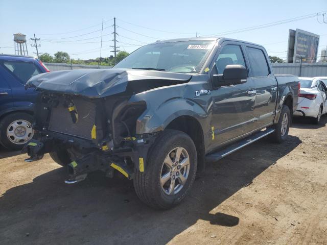 FORD F150 SUPER 2018 with VIN 1FTEW1E53JFE62033 - Photo from auction