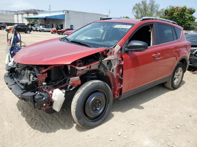 TOYOTA RAV4 LE 2015 with VIN JTMZFREV5FJ037160 - Photo from auction